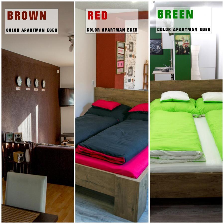 Color Apartmanok Эгер Экстерьер фото