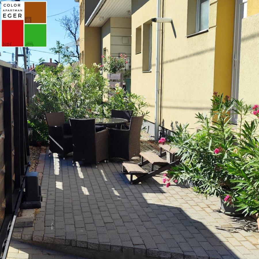 Color Apartmanok Эгер Экстерьер фото