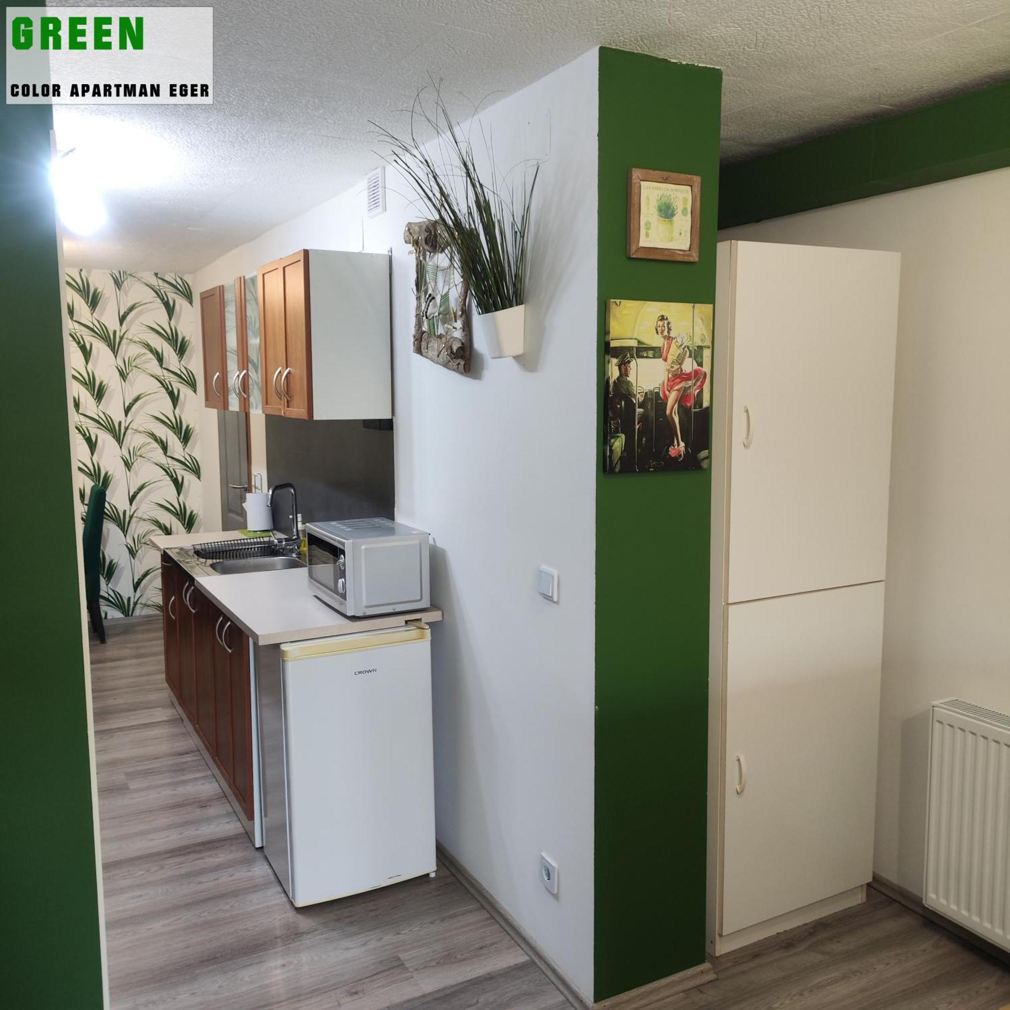 Color Apartmanok Эгер Экстерьер фото